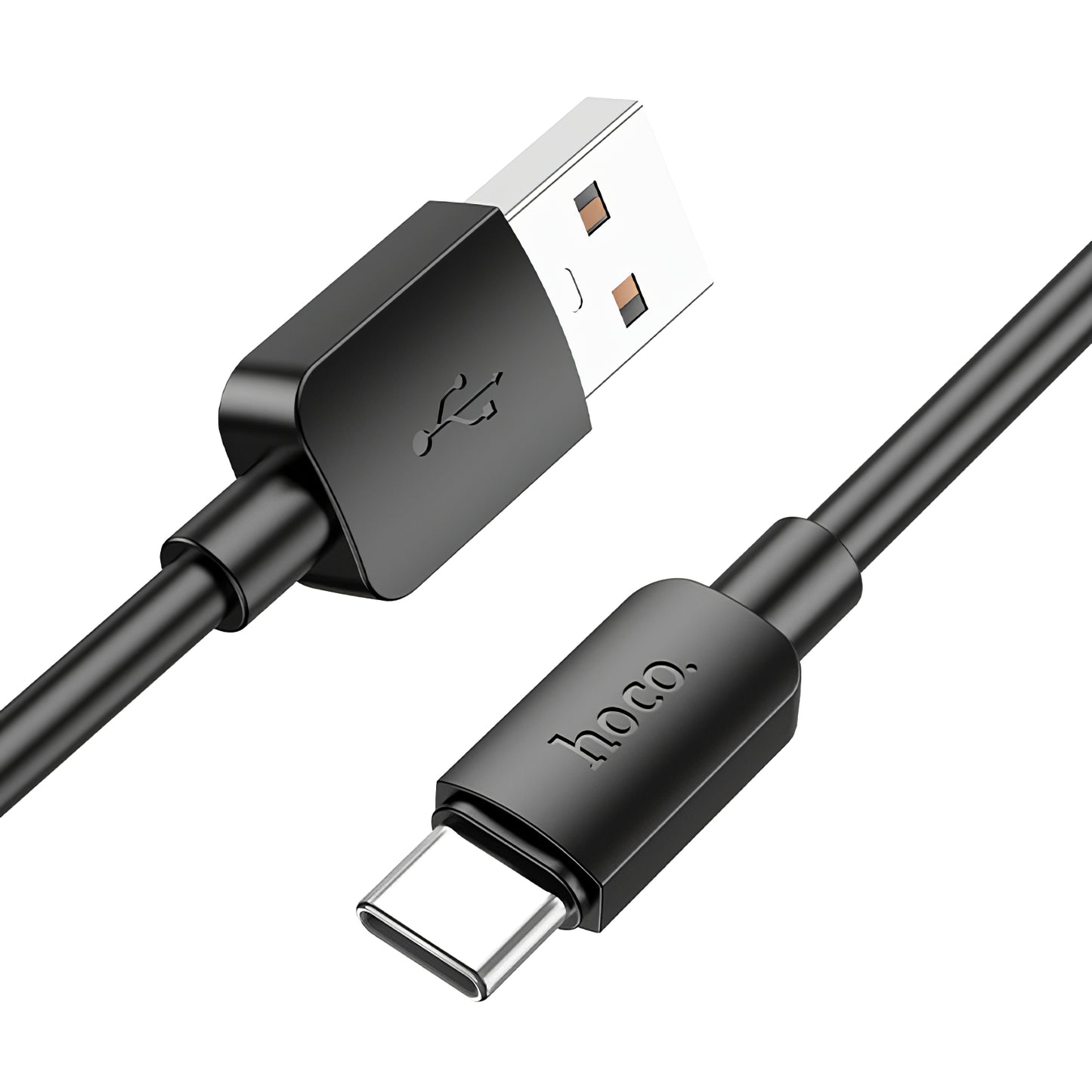 Data- og opladningskabel USB-A - USB-C HOCO X96, 27W, 0,25m, Sort