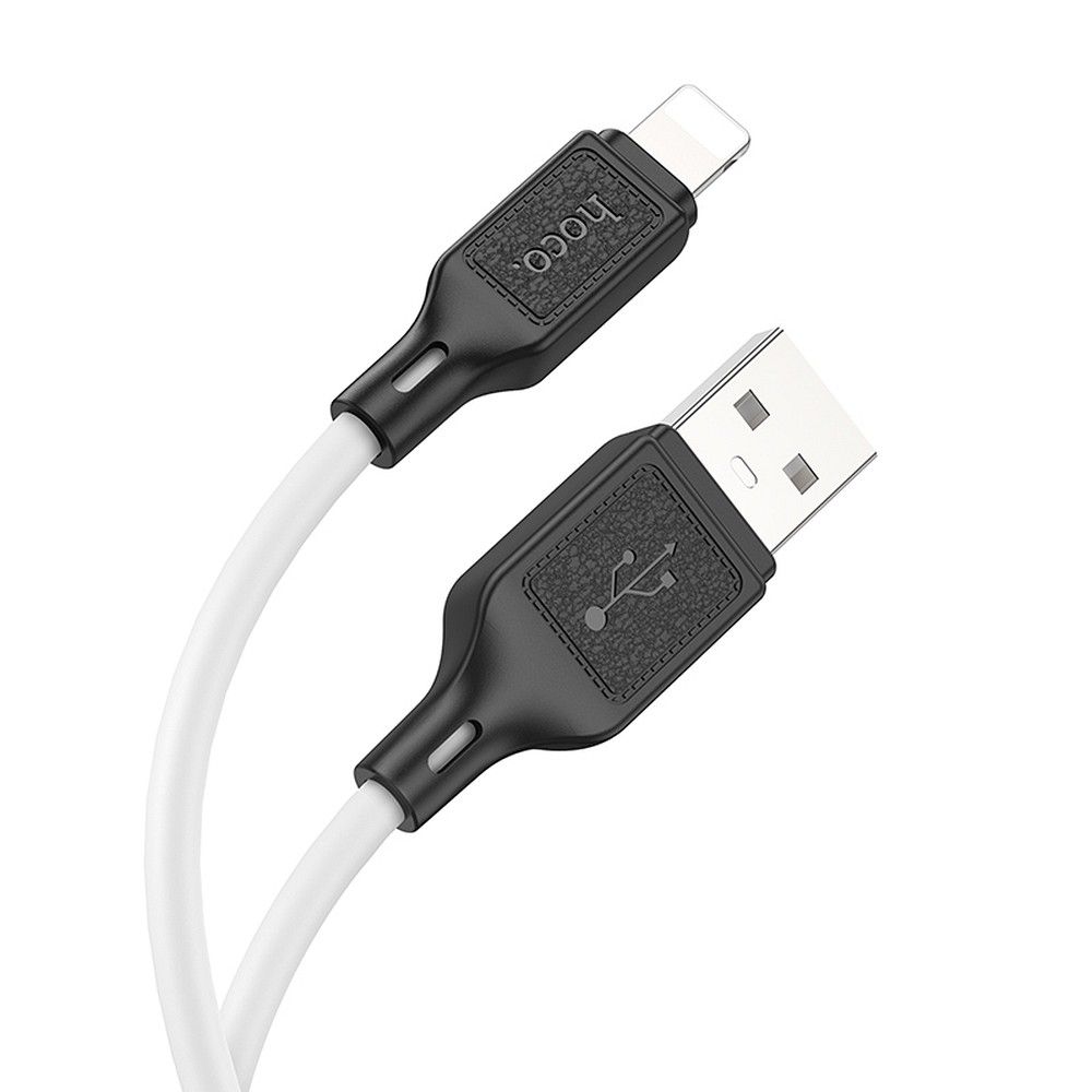 Data- og opladningskabel USB-A - Lightning HOCO X90, 18W, 1m, Hvid