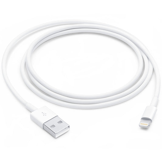 Apple A1480 USB-A - Lightning data- og opladningskabel, 18W, 1m, hvid MUQW3ZM/A