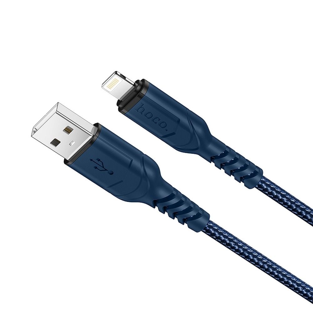 Data- og opladningskabel USB-A - Lightning HOCO X59 Victory, 18W, 1m, Blå