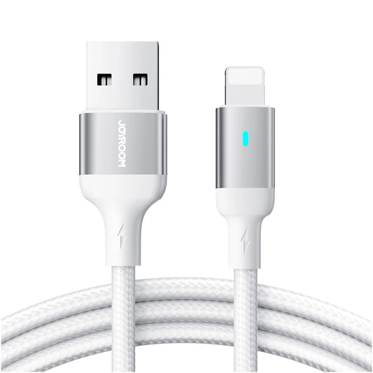 Data- og opladningskabel USB-A - Lightning Joyroom A10, 18W, 1.2m, Hvid