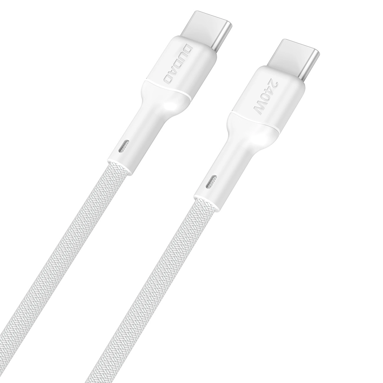 Data- og opladningskabel USB-C - USB-C Dudao L9C Max, 240W, 2m, Hvid