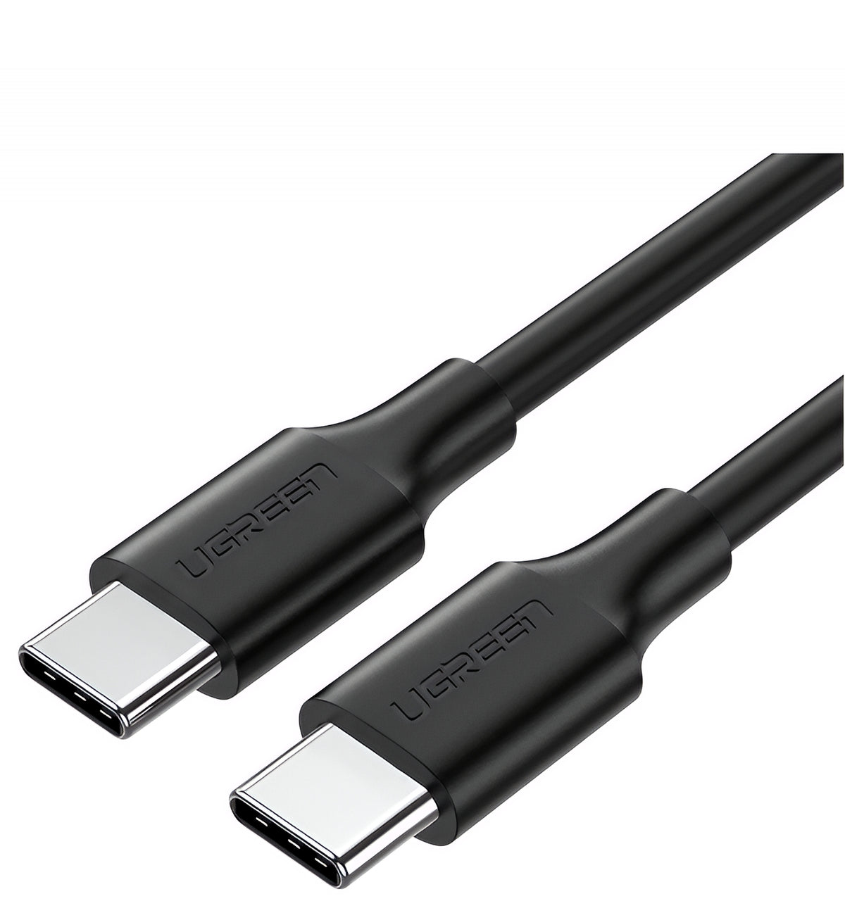 USB-C Data- og Opladningskabel - USB-C UGREEN US286, 60W, 0,5m, Sort