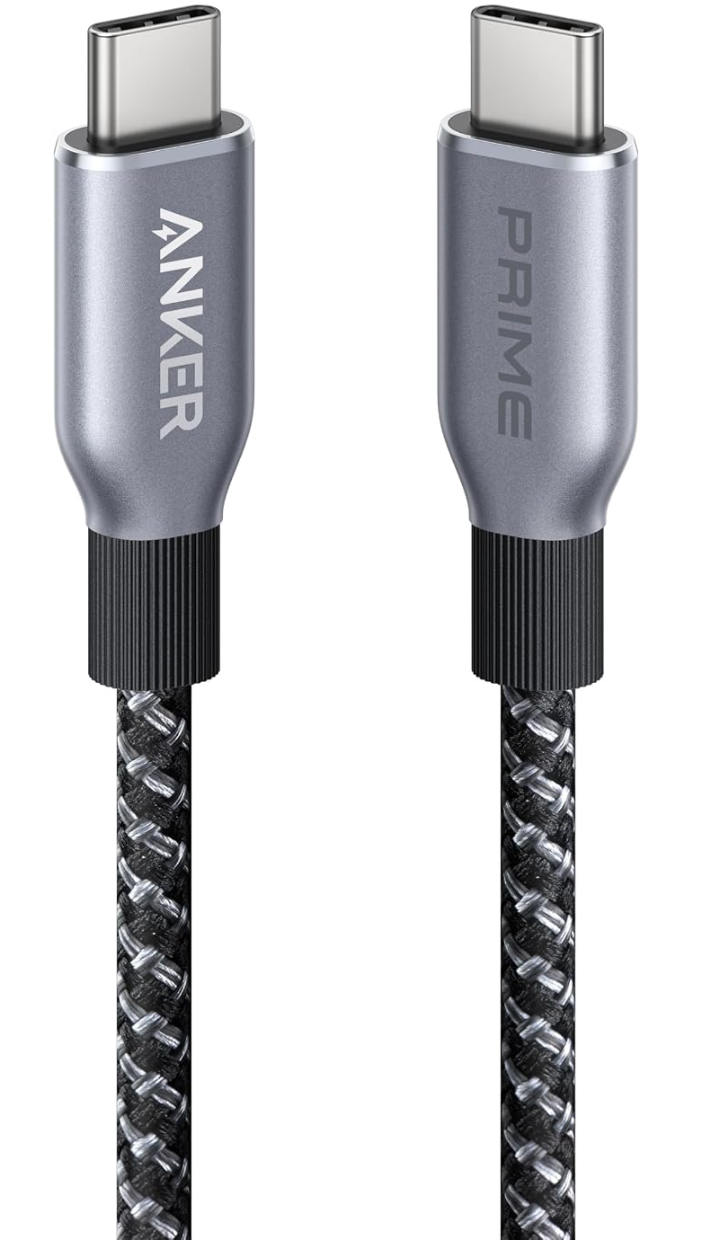Anker Prime USB-C til USB-C data- og opladningskabel, 240 W, 0,9 m, sort A88E2011