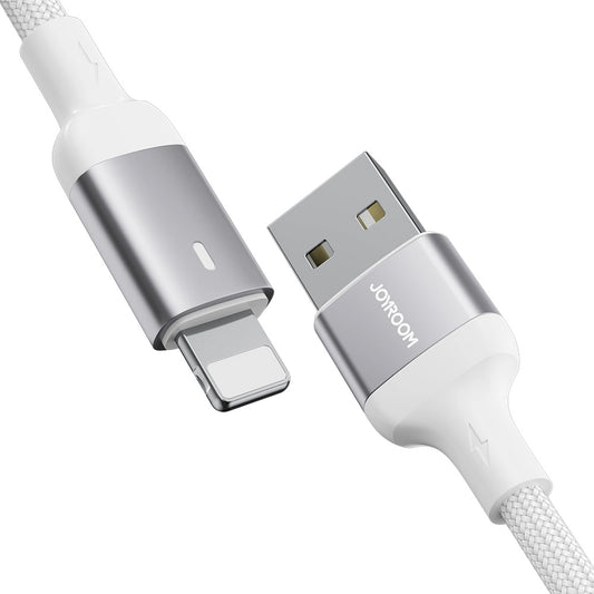 Data- og opladningskabel USB-A - Lightning Joyroom A10, 18W, 1.2m, Hvid