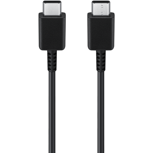 USB-C data- og opladningskabel - USB-C Samsung EP-DW767JBE, 25W, 1,8 m, sort GP-TOU021RFCBW