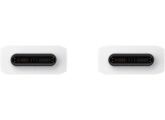 USB-C data- og opladningskabel - USB-C Samsung EP-DA705BWE, 25W, 1m, hvid GP-TOU021RFBWW