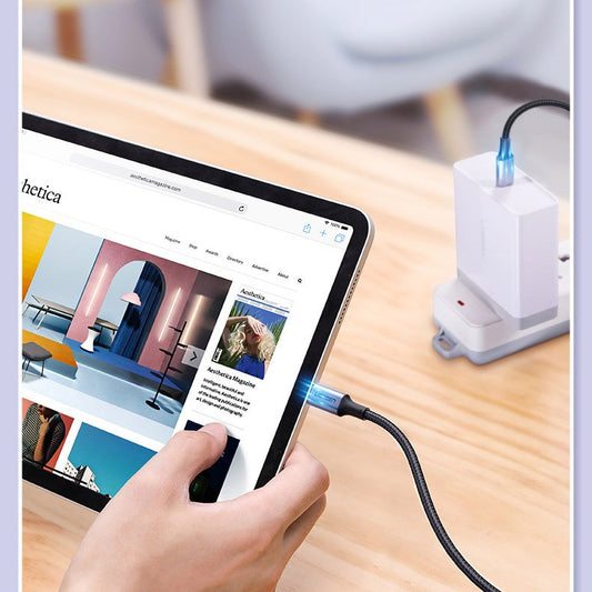 USB-C data- og opladningskabel - USB-C UGREEN US316, 100W, 1m, grå