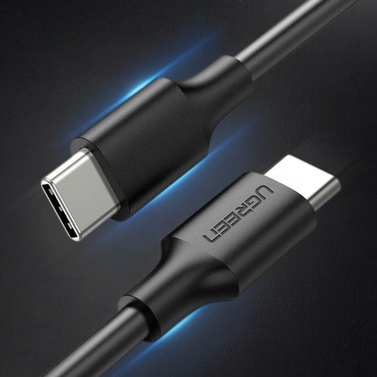 USB-C data- og opladningskabel - USB-C UGREEN US286, 60W, 1,5 m, sort