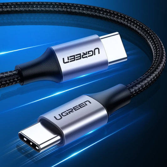 USB-C Data and Charging Cable - USB-C UGREEN US261, 60W, 1m, Gray