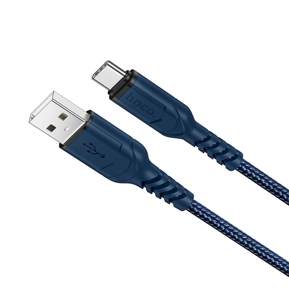 USB-A - USB-C Data- og Opladningskabel HOCO X59 Victory, 18W, 1m, Blå
