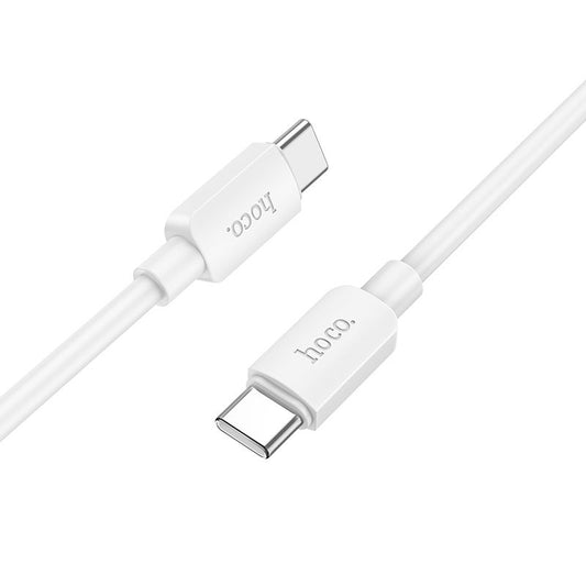 USB-C data- og opladningskabel - USB-C HOCO HOCO X96, 60W, 1m, hvid