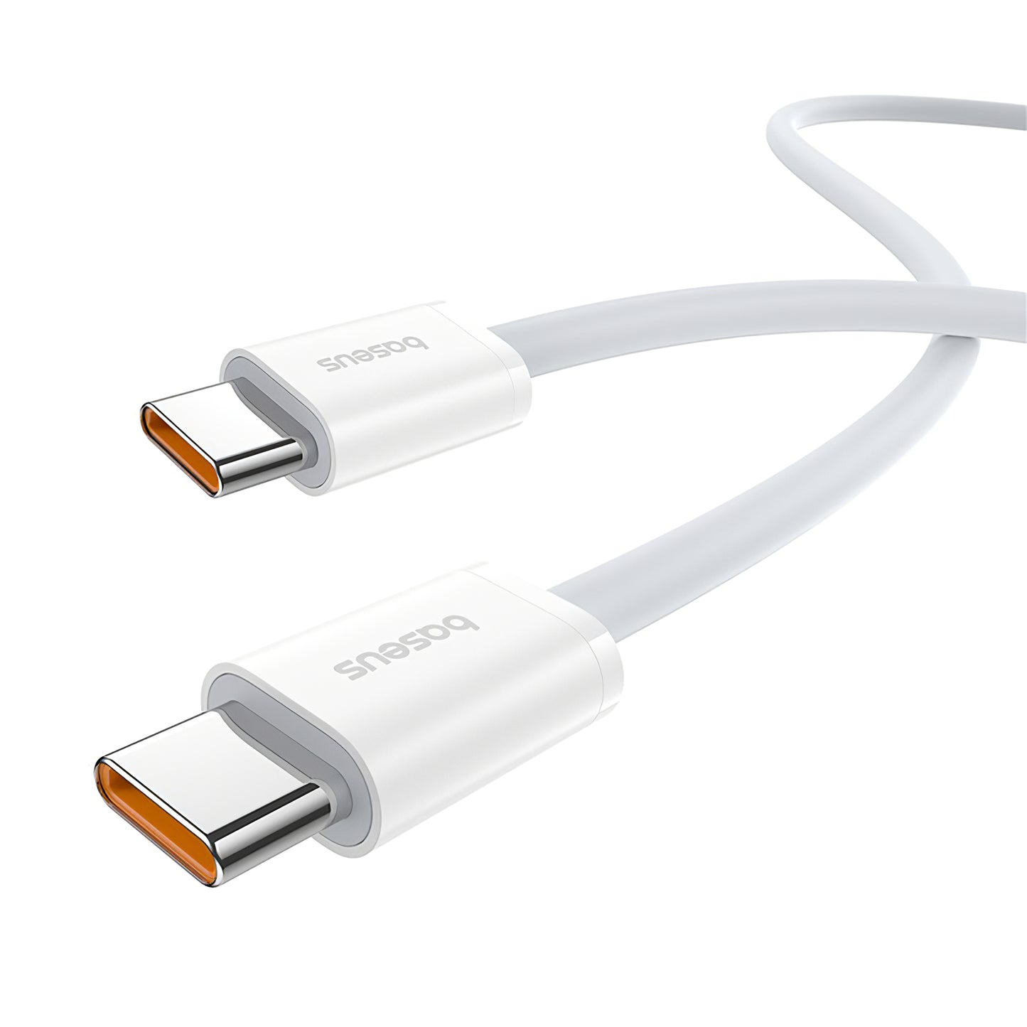 USB-C data- og opladningskabel - USB-C Baseus Superior Series 2, 100W, 1m, hvid P10365200211-03