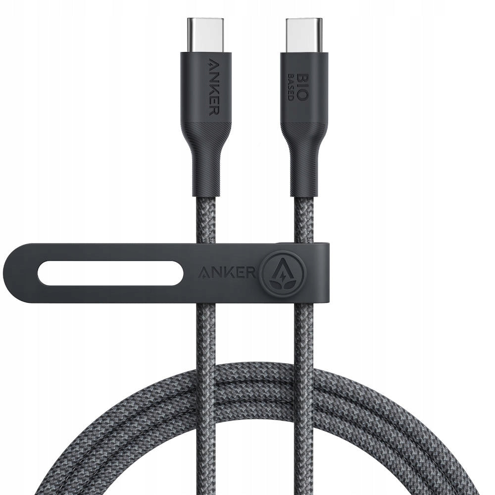 Data- og opladningskabel USB-C - USB-C Anker 544, 140W, 1.8m, Sort A80F6H11