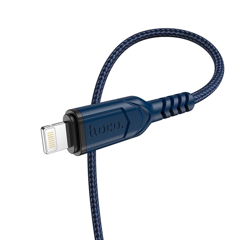 Data- og opladningskabel USB-A - Lightning HOCO X59 Victory, 18W, 1m, Blå