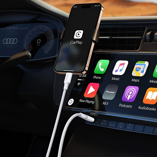 USB-C Data- og Opladningskabel - USB-C UGREEN L501, 60W, 2m, Sort