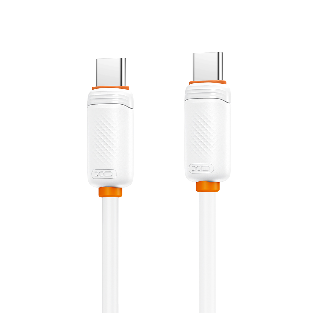 USB-C Data- og Opladningskabel - USB-C XO Design NB-Q298, 240W, 1m, Hvid