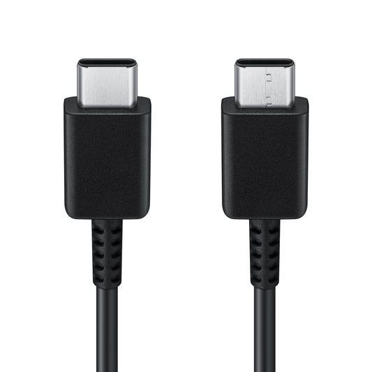 USB-C data- og opladningskabel - USB-C Samsung EP-DA705, 25W, 1m, sort EP-DA705BBEGWWW