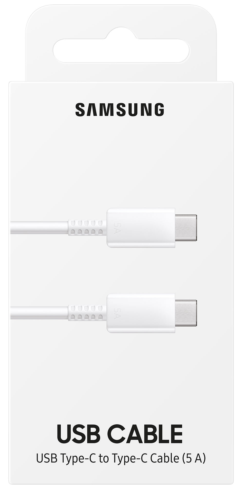 USB-C data- og opladningskabel - USB-C Samsung EP-DN975, 100W, 1m, hvid EP-DN975BWEGWW