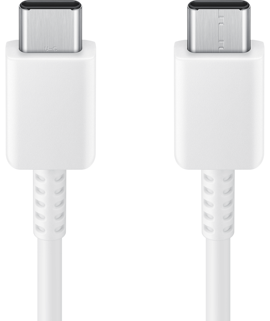 USB-C data- og opladningskabel - USB-C Samsung, 60 W, 1,8 m, hvid EP-DX310JWEGEU