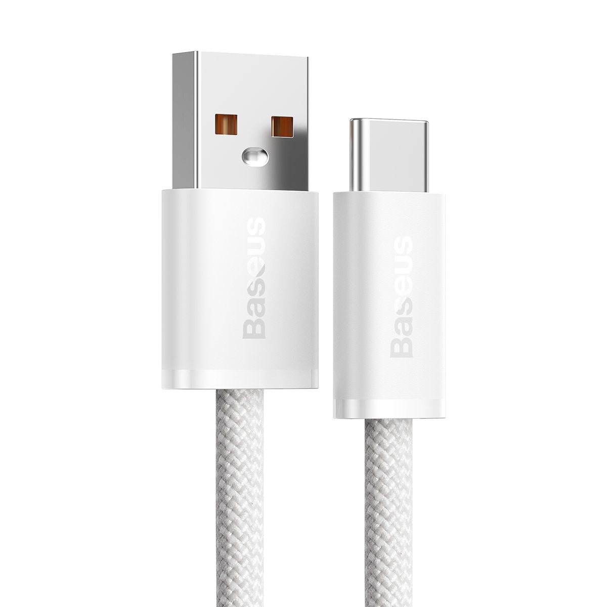 Data- og opladningskabel USB-A - USB-C Baseus Dynamic Series, 100W, 1m, Hvid CALD000602