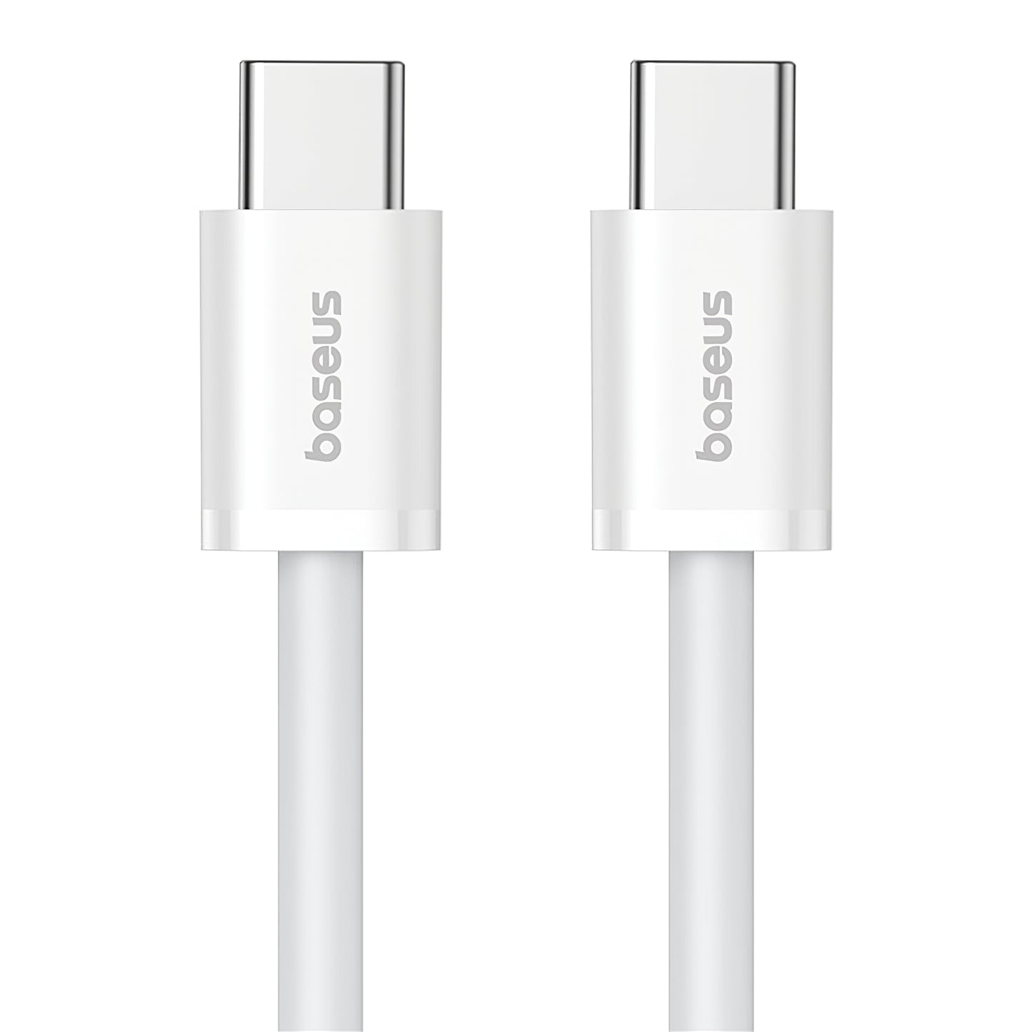 USB-C data- og opladningskabel - USB-C Baseus Superior Series 2, 100W, 1m, hvid P10365200211-03