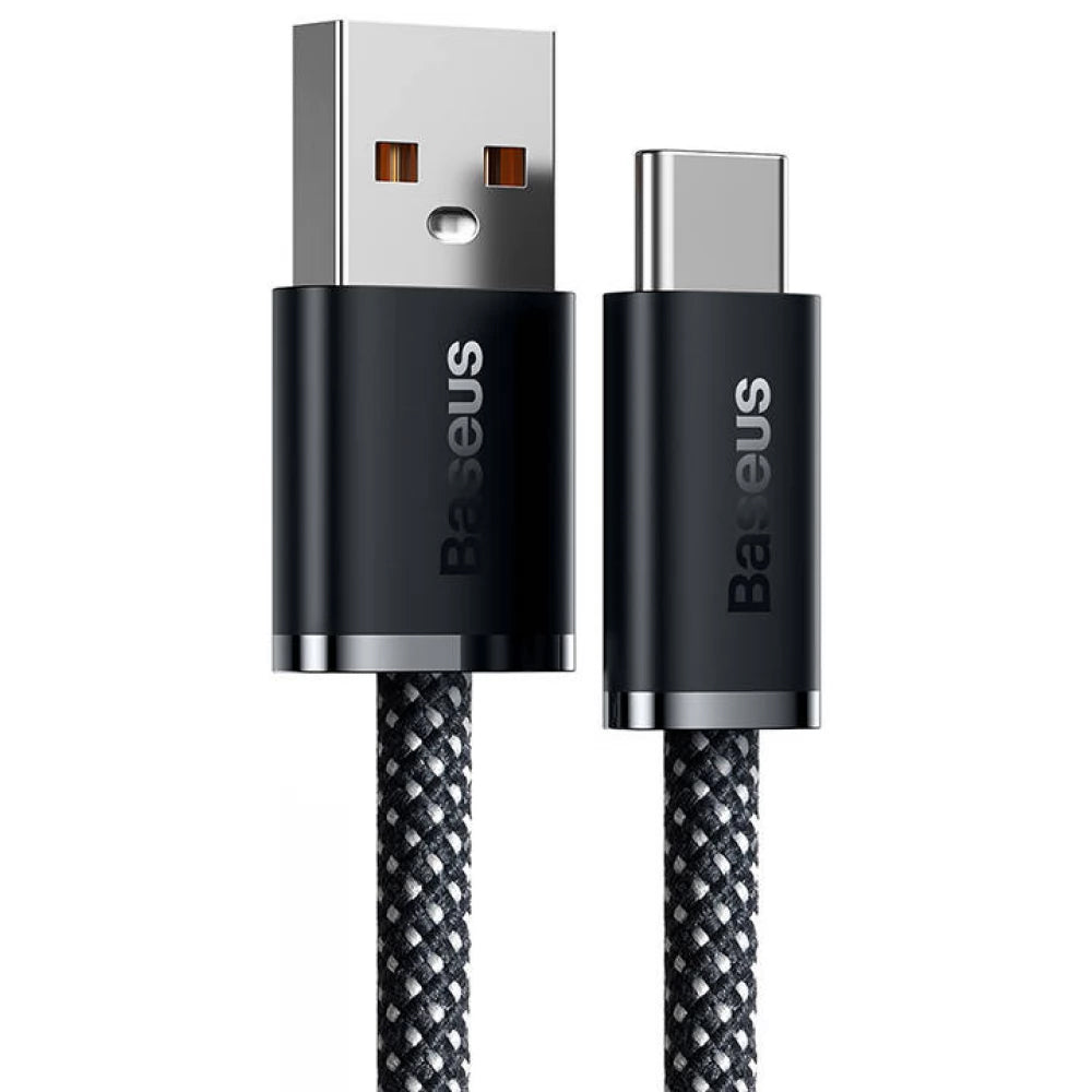 Data- og opladningskabel USB-A - USB-C Baseus Dynamic Series, 100W, 2m, Grå CALD000716
