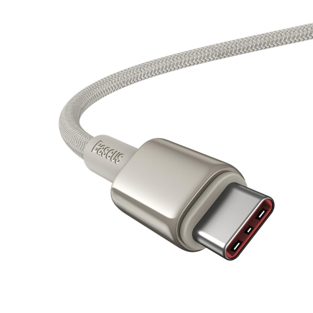 Data- og opladningskabel USB-C - USB-C Baseus Tungsten Gold, 100W, 1m, Guld P10319800G21-00