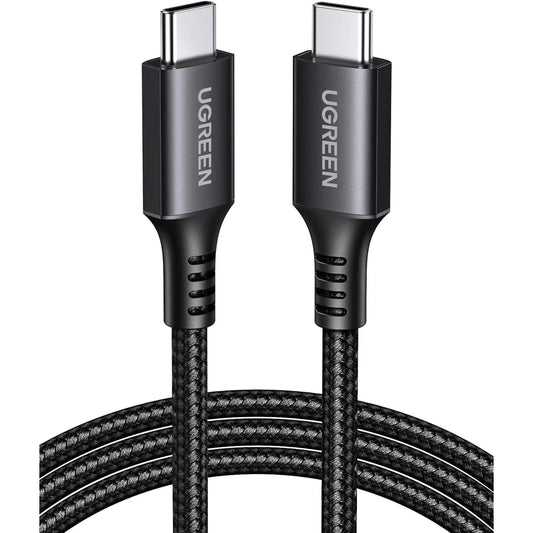 USB-C data- og opladningskabel - USB-C UGREEN US567, 60W, 1m, grå