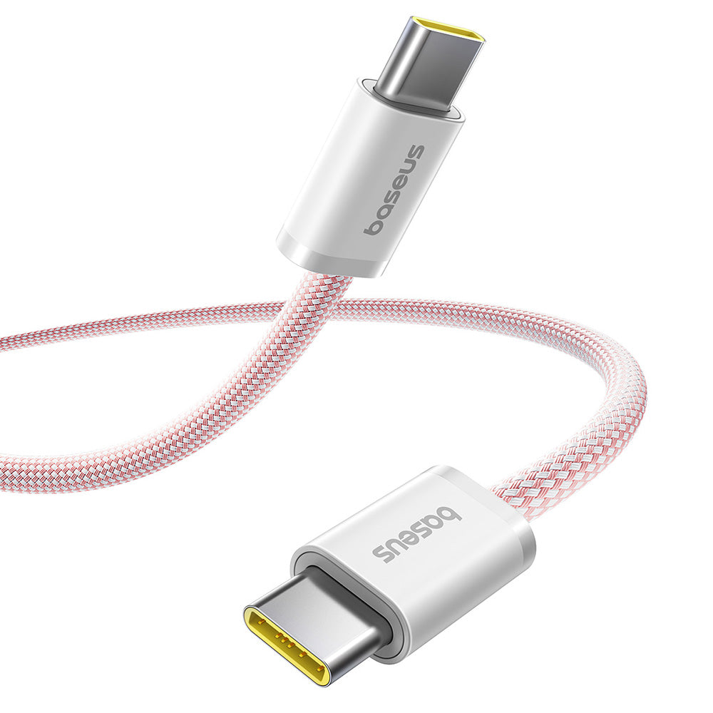 Data- og opladningskabel USB-C - USB-C Baseus Dynamic 4 Series, 100W, 1m, Pink P10381400411-00