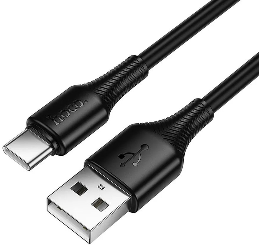 Data- og opladningskabel USB-A - USB-C HOCO X120, 60W, 1m, Sort
