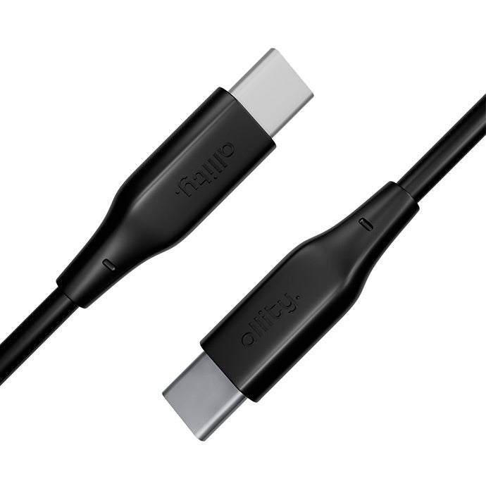 USB-C Data og Opladningskabel - USB-C Allity. AUC-02, 100W, 2m, Sort