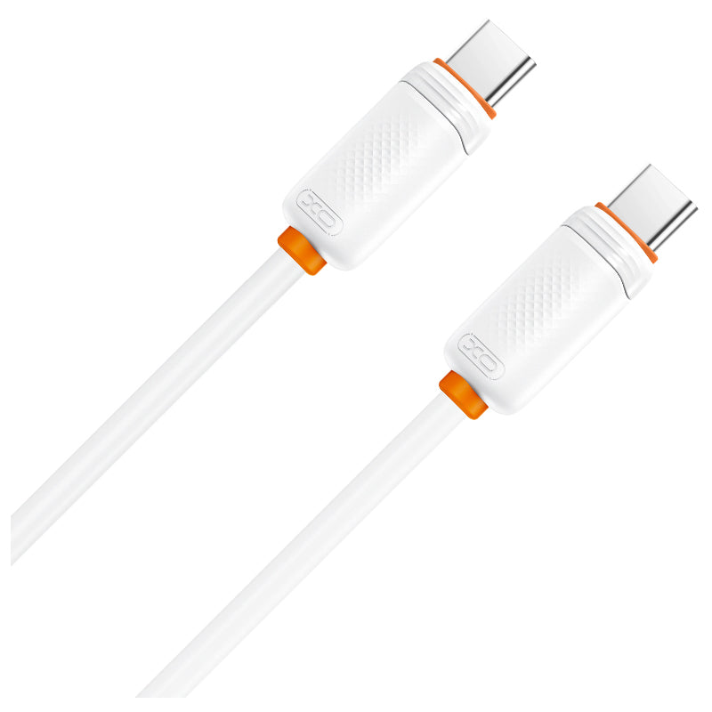 USB-C Data- og Opladningskabel - USB-C XO Design NB-Q302B, 60W, 1m, Hvid