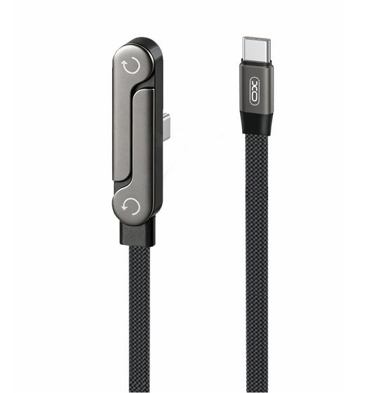 USB-C Data- og Opladningskabel - USB-C XO Design NB-Q311, 240W, 1,5m, Sort