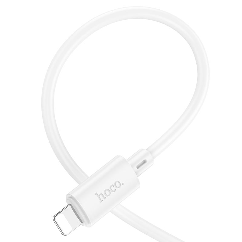 USB-A til Lightning data- og opladningskabel HOCO X88, 18W, 2m, hvid
