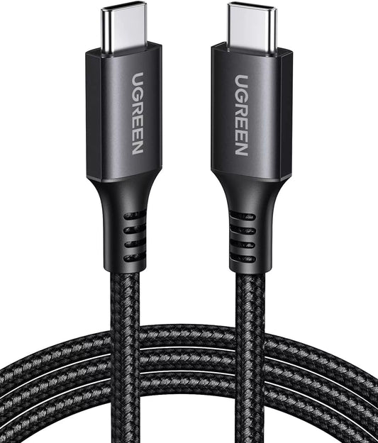 USB-C data- og opladerkabel - USB-C UGREEN US567, 60W, 2m, grå