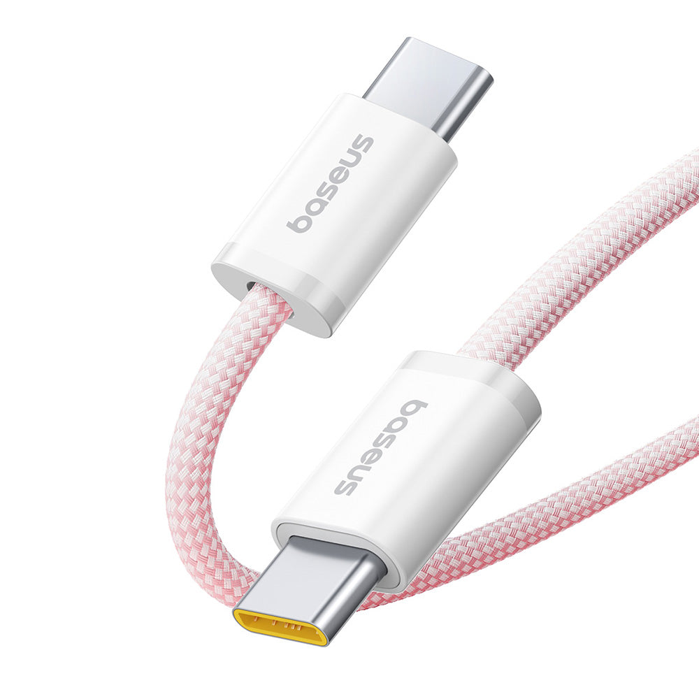 Data- og opladningskabel USB-C - USB-C Baseus Dynamic 4 Series, 100W, 1m, Pink P10381400411-00