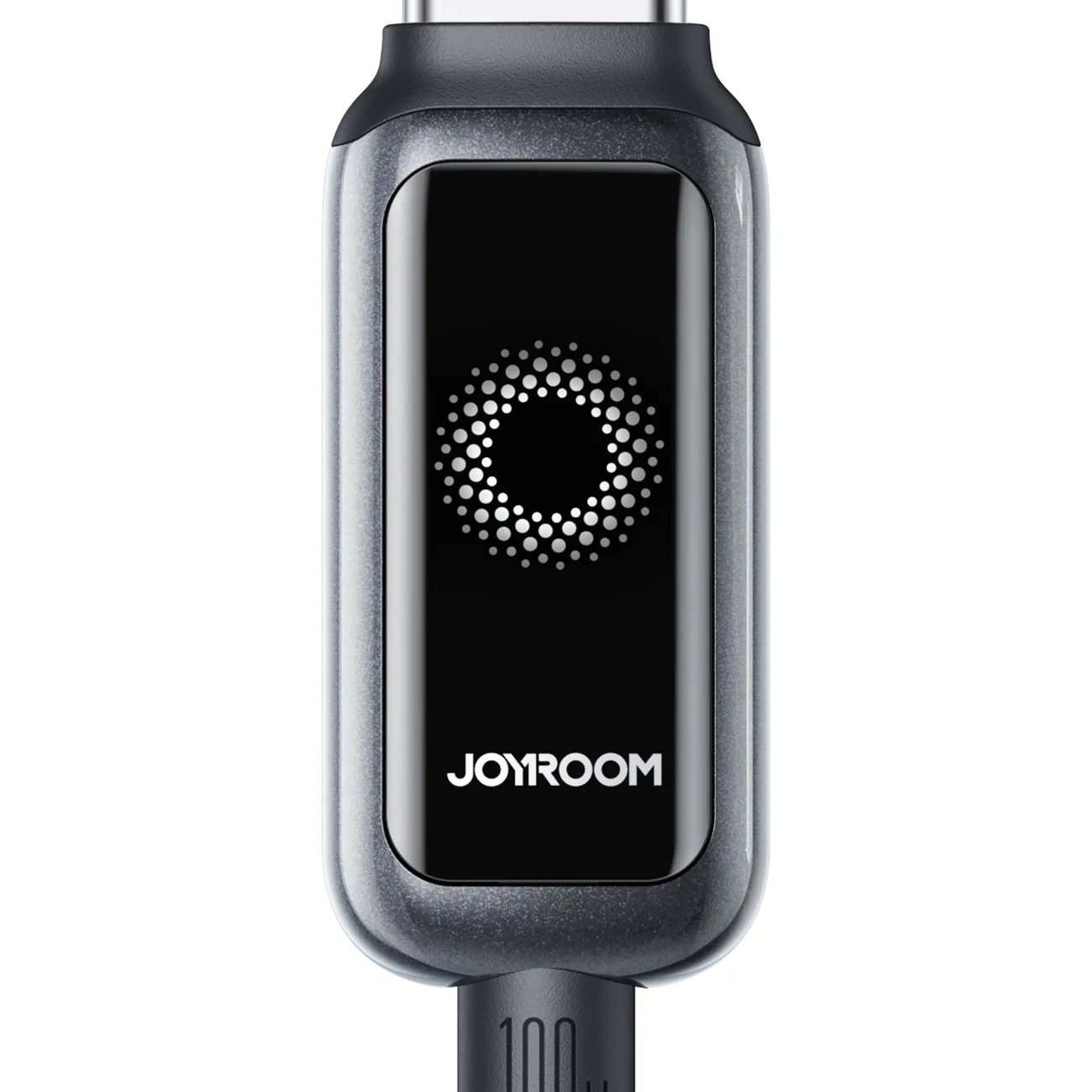 Data- og opladningskabel USB-A - Lightning Joyroom S-A55 StarFlight Display, 18W, 1,2 m, Sort