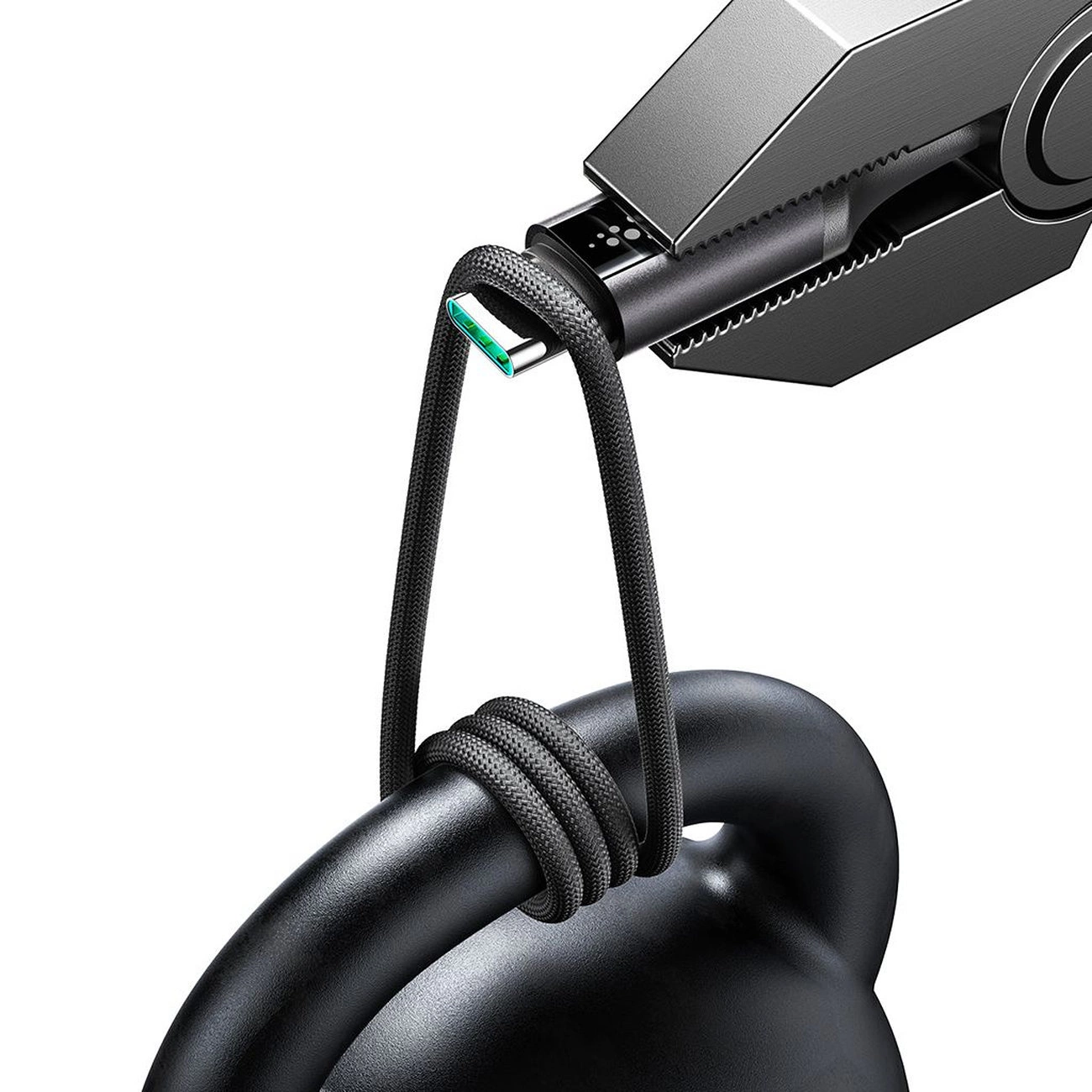 USB-C data- og opladningskabel - USB-C Joyroom S-A60 StarTalk, 100W, 1.2m, Sort