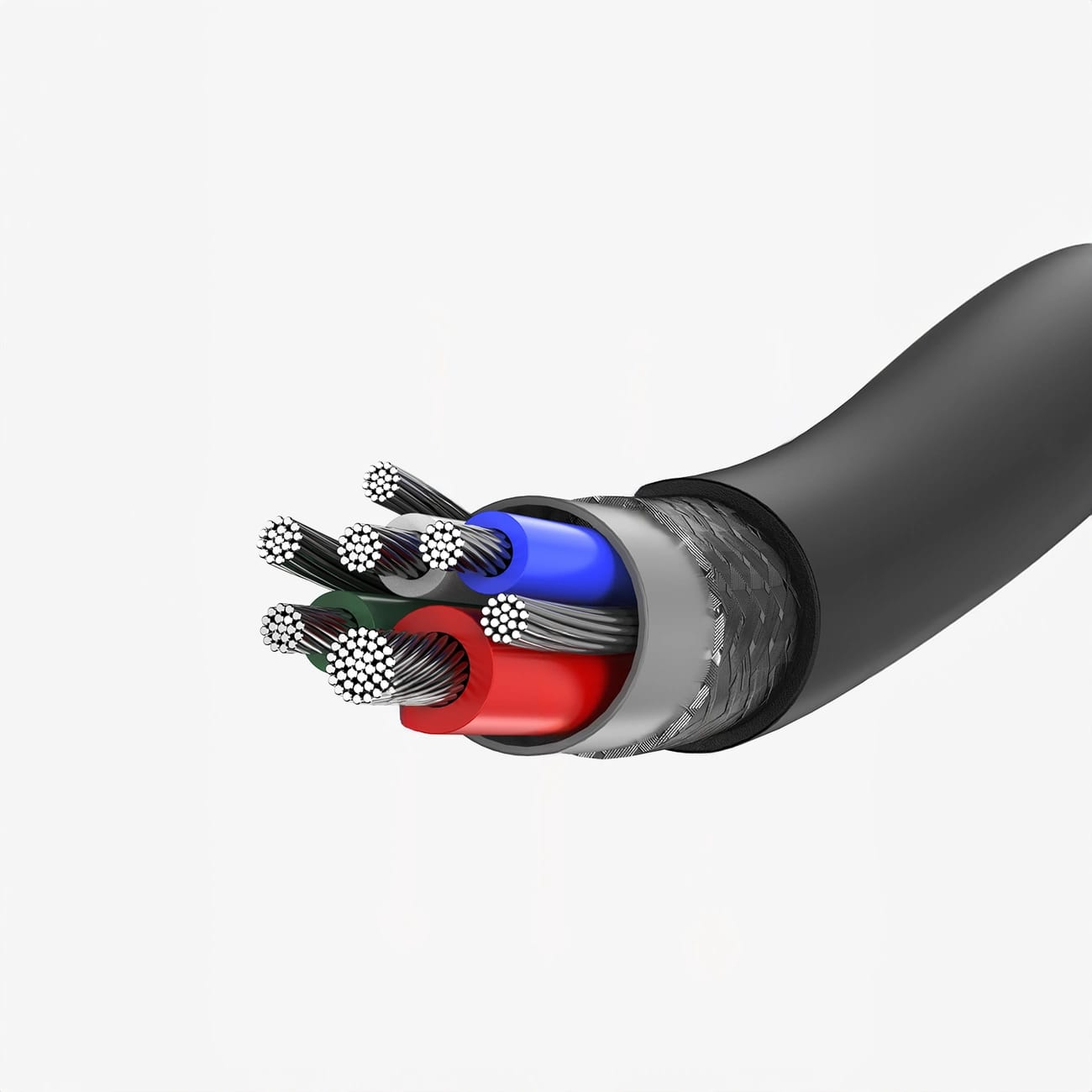 USB-C Data- og Opladningskabel - USB-C UGREEN US300, 100W, 2m, Sort