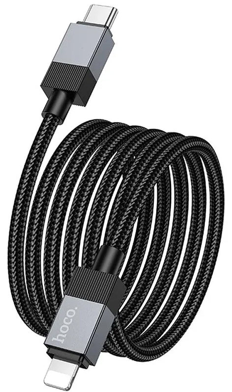 Data- og opladningskabel USB-C - Lightning HOCO X110, 27W, 1m, Sort