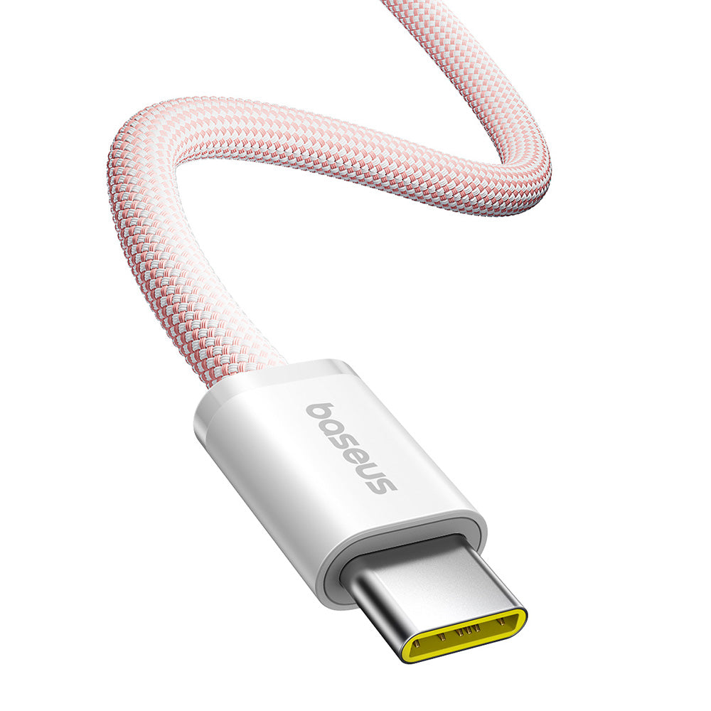 Data- og opladningskabel USB-C - USB-C Baseus Dynamic 4 Series, 100W, 1m, Pink P10381400411-00