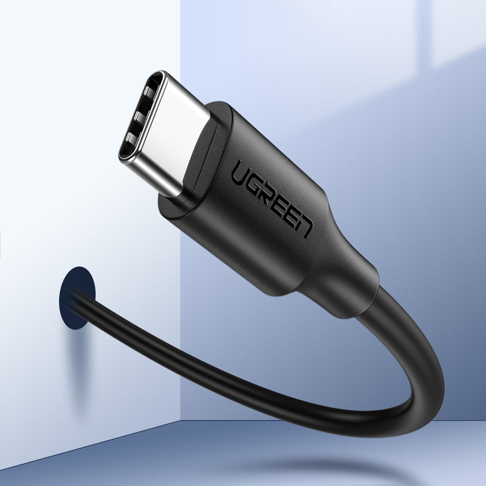 USB-C data- og opladningskabel - USB-C UGREEN US286, 60W, 2m, Sort