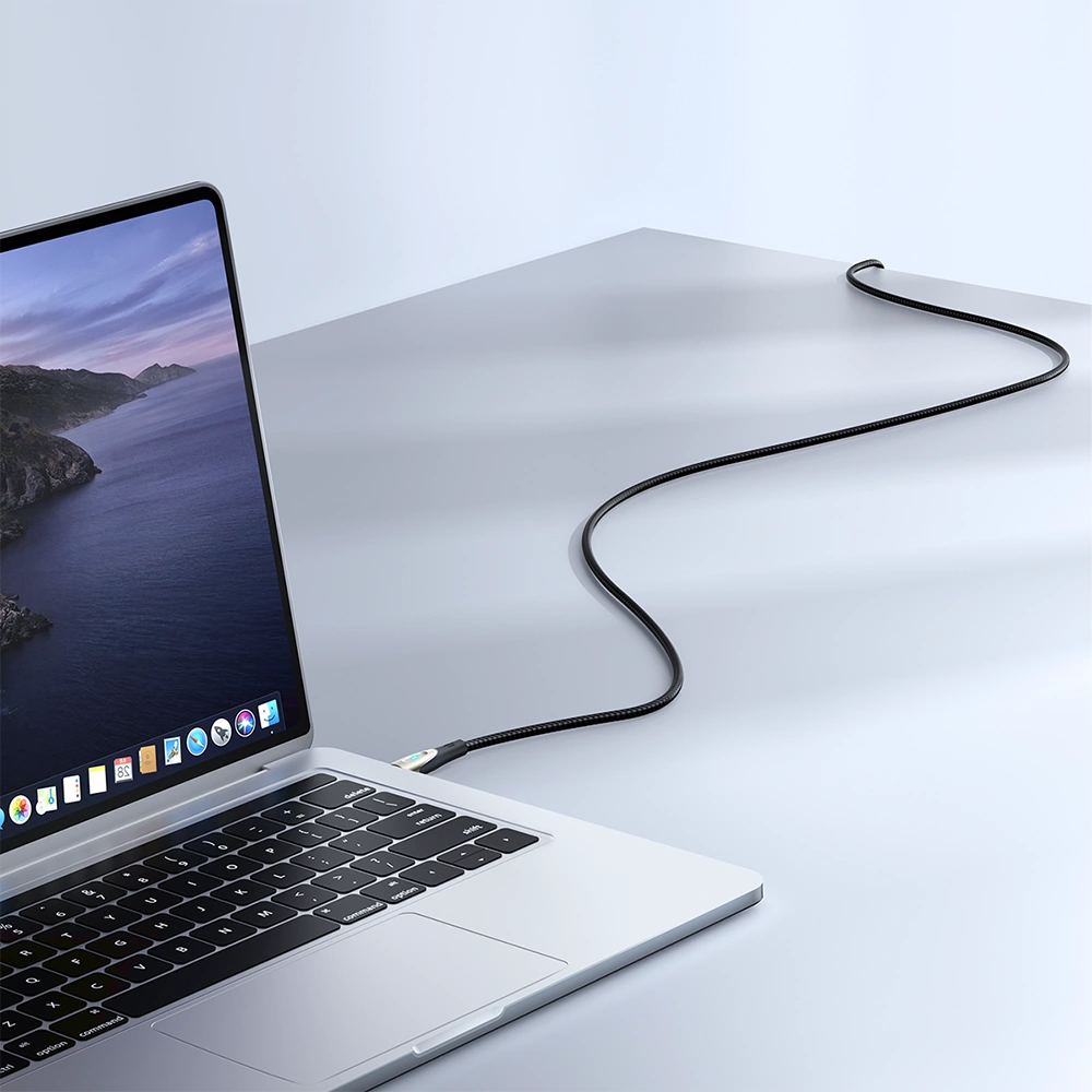 USB-A til Lightning data- og opladningskabel Joyroom SA31-AL3, 18W, 1,2m, sort