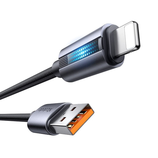 Data- og opladningskabel USB-A - Lightning McDodo CA-5660, 18W, 1.2m, Sort