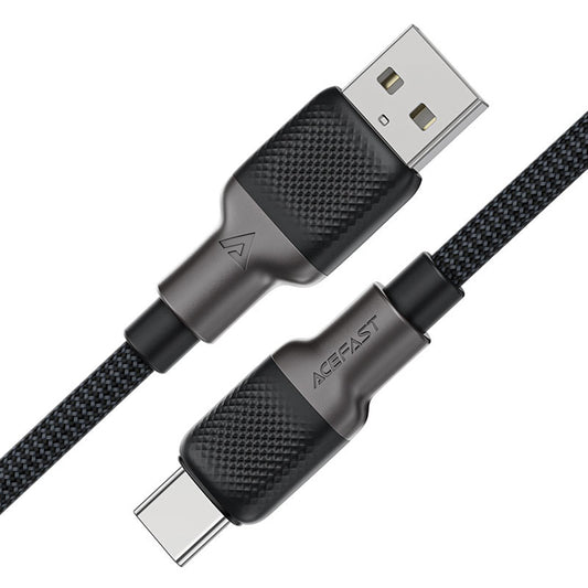Data- og opladningskabel USB-A - USB-C Acefast C10-04, 18W, 1,2m, Sort