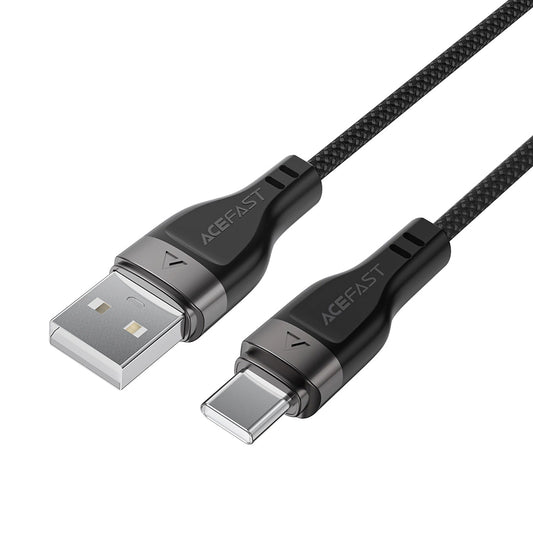 Data- og opladningskabel USB-A - USB-C Acefast C11-04, 18W, 1.2m, Sort