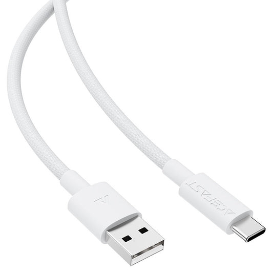 Data- og opladningskabel USB-A - USB-C Acefast C18-04, 18W, 1,2m, Hvid