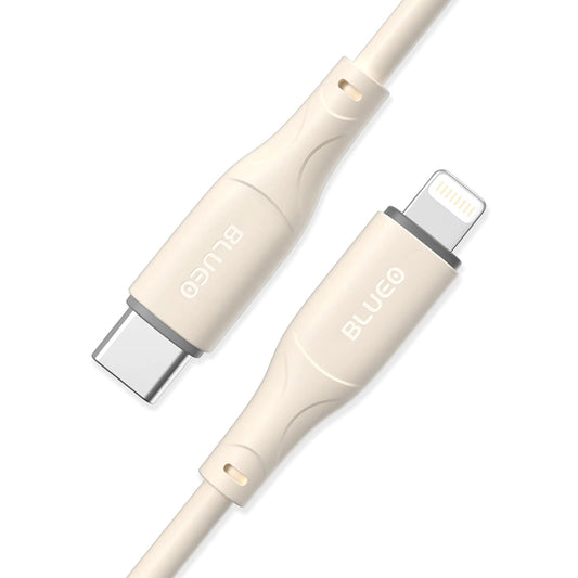 Data- og opladningskabel USB-C - Lightning Blueo Ape Legend, 20W, 1.5m, Grå
