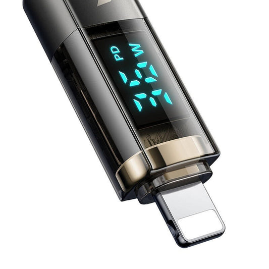 Data- og Opladningskabel USB-C - Lightning McDodo CA-3600 Display Auto Power Off, 36W, 1.2m, Sort